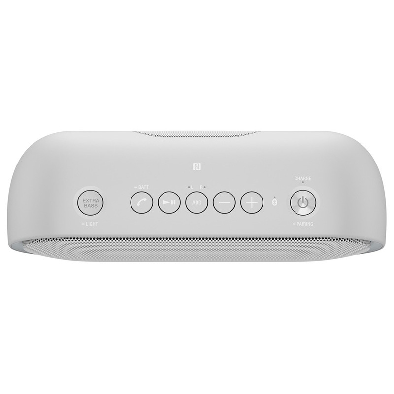 SONY/索尼SRS-XB20无线蓝牙音响 NFC 炫酷灯光 IPX5防水设计 重低音立体声蓝牙音箱 白色