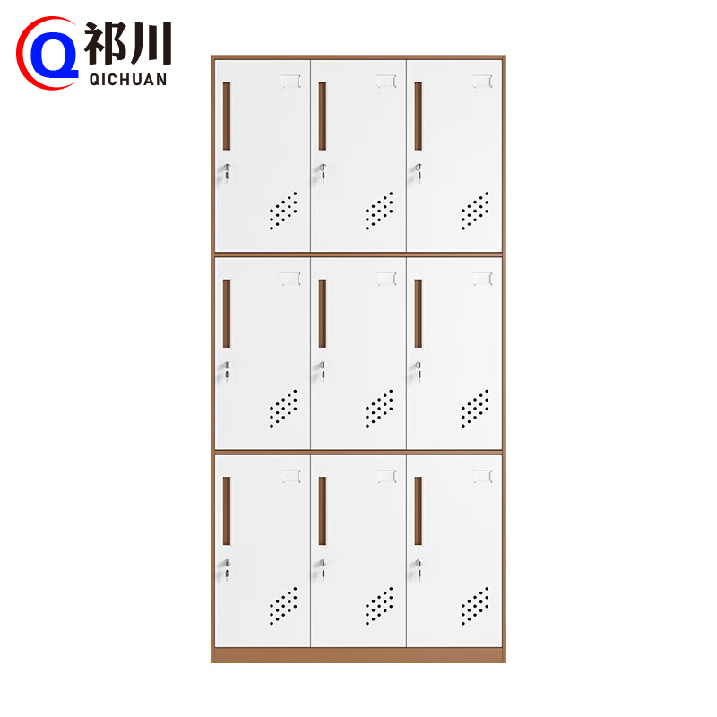 祁川 钢制更衣柜 九门/台
