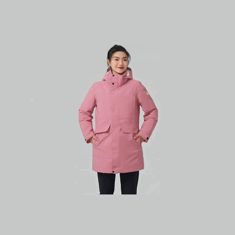 思凯乐男防水羽绒服 F6704788 男款 砾石灰\黑 S-4XL