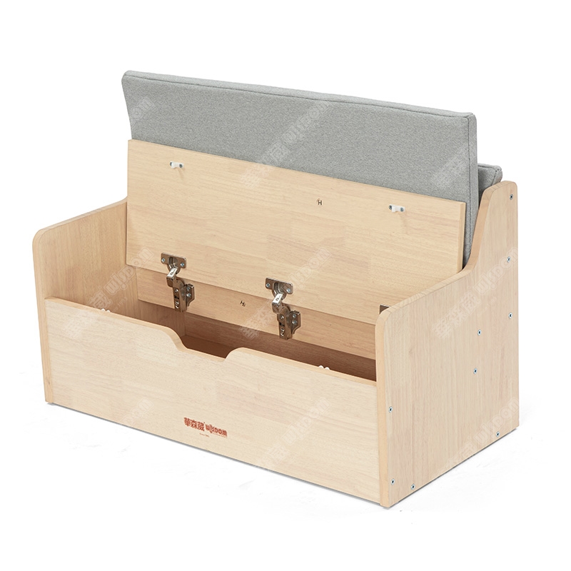 华森葳儿童家具 新泰迪贵族单人沙发 双人沙发 皇室森林-储藏沙发高清大图