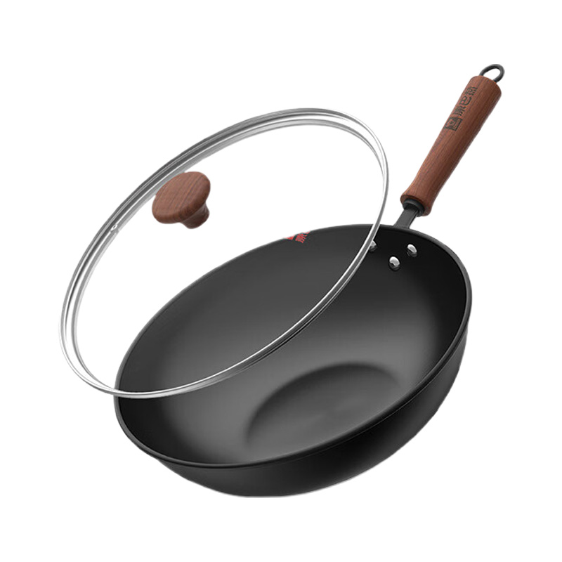 康巴赫炒锅34cm耐磨耐用导热均匀隔热防烫KGX-C34T