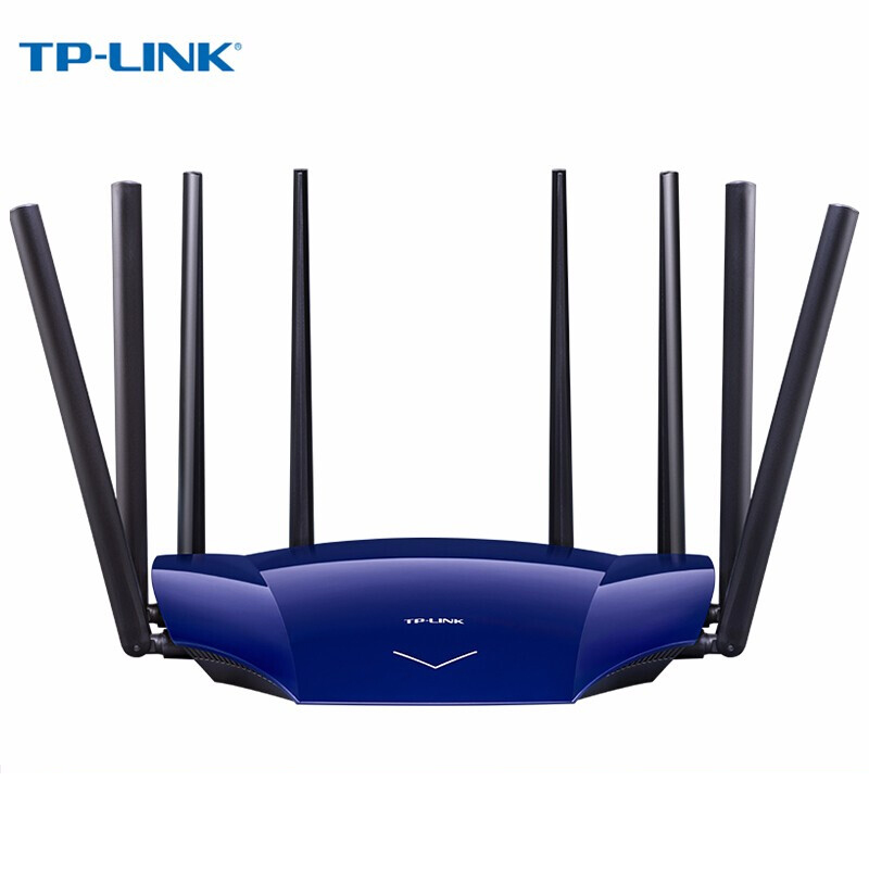 TP-LINK无线路由器全千兆端口大功率AC2600M双频5G光纤WDR8690 蓝色款