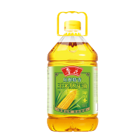鲁花压榨特香玉米胚芽油5L非转基因 物理压榨 食用油