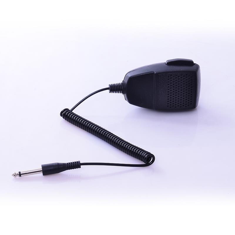 6.5mm插头话筒 6.5mm车载喊话器扩音器动圈手持话筒 叫卖扩音器麦克风手握送话器