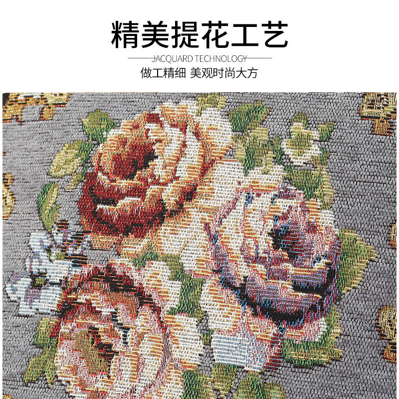 美帮汇抱枕靠垫客厅欧式简约沙发靠枕女简约现代大靠背床头抱枕套不含芯高清大图