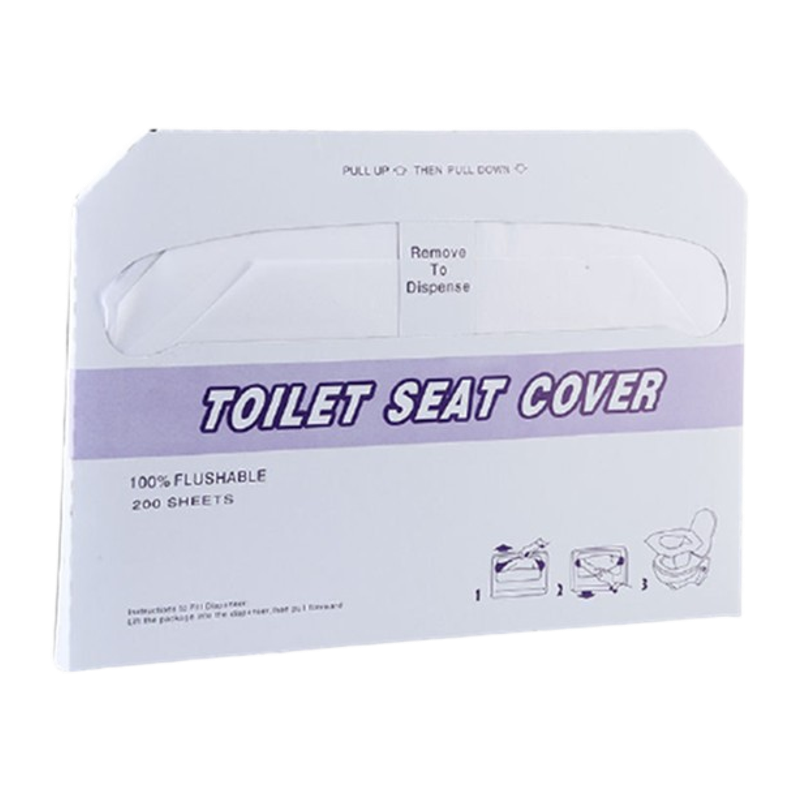 鸣固 可溶水一次性马桶垫(250张)加厚坐垫纸 酒店宾馆公司商场溶水型坐便纸 1/2折木浆16克 2盒起订高清大图