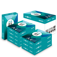 得力 木尚打印纸Z7518 复印纸多功能草稿纸打印白纸 A4 80g 8包装/箱 不支持无理由退换货 单位:箱