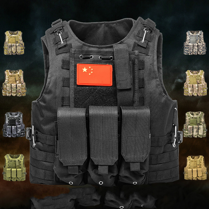 战术背心战术马甲多功能特种兵作战防弹背心战术装备防弹衣防刺服2