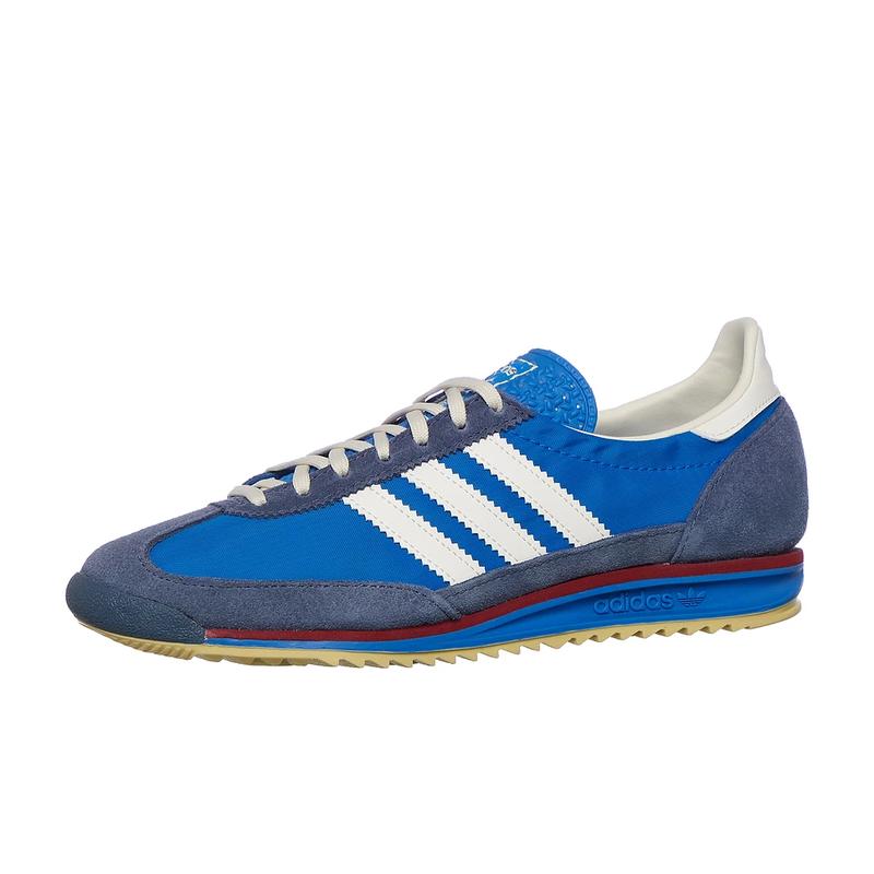 阿迪达斯(adidas)adidas女款SL72OGW复古跑鞋蓝鸟白预处理墨水多高清大图