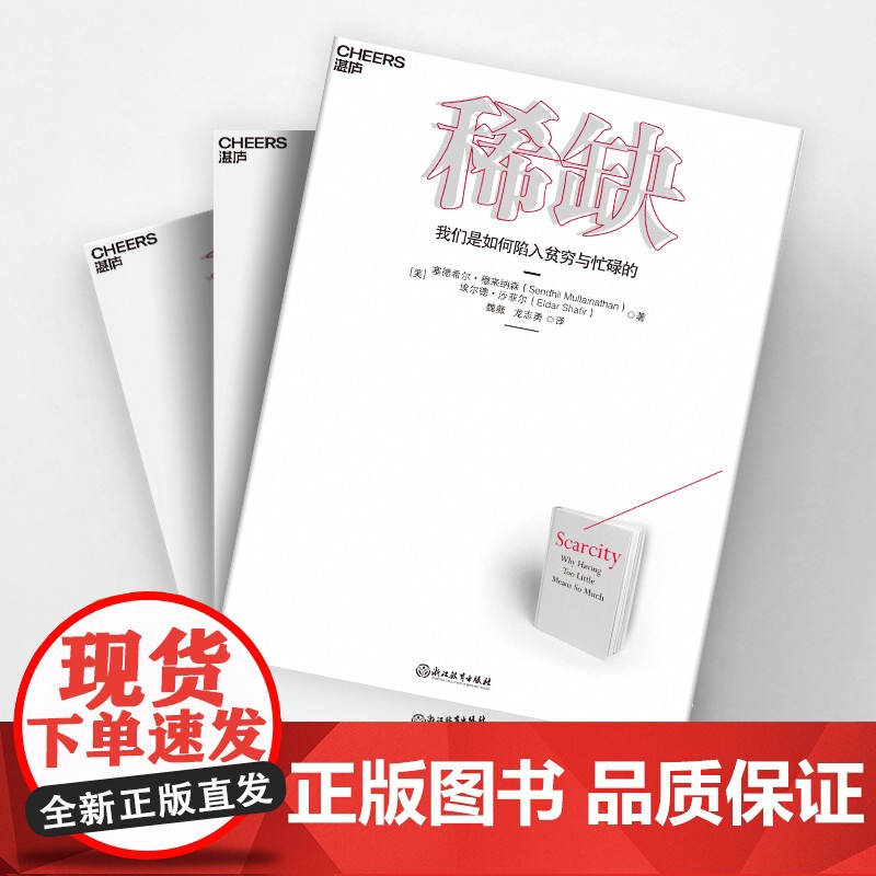 书 我们是如何陷入贫穷与忙碌的 TED演讲人作品 思考快与慢贫穷的本质类行书籍 经济理论心理学书籍 行为经济学正版高清大图
