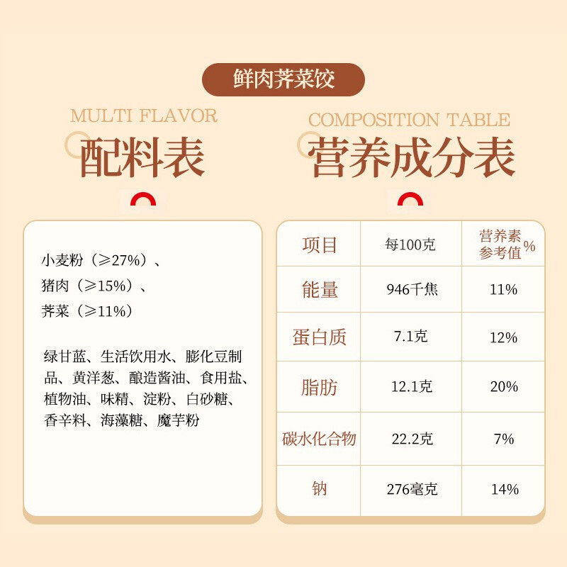 大娘水饺手工捏制荠菜猪肉饺 800g(蒸饺 饺子 煎饺 锅贴 早餐 火锅食材)