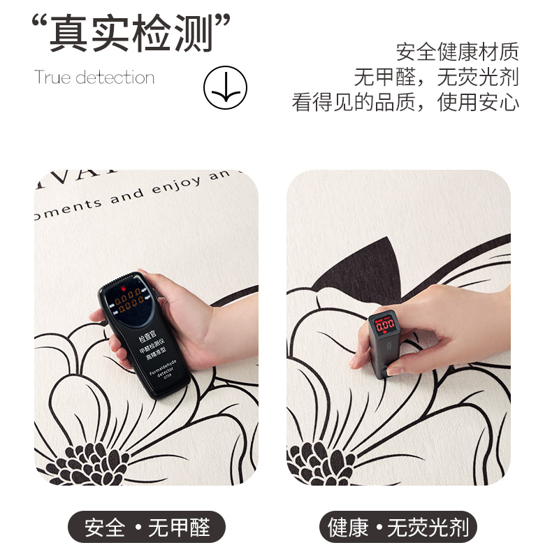 异形雪尼尔沙发垫四季通用2024新款轻奢高级感不规则防滑盖布毯巾高清大图