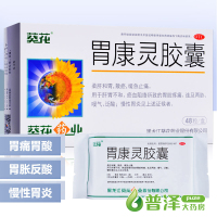 葵花 胃康灵胶囊48粒 柔肝和胃 散瘀 止痛 慢性胃炎 胃痛 反酸 嗳气 泛酸 肝胃不和 瘀血阻络