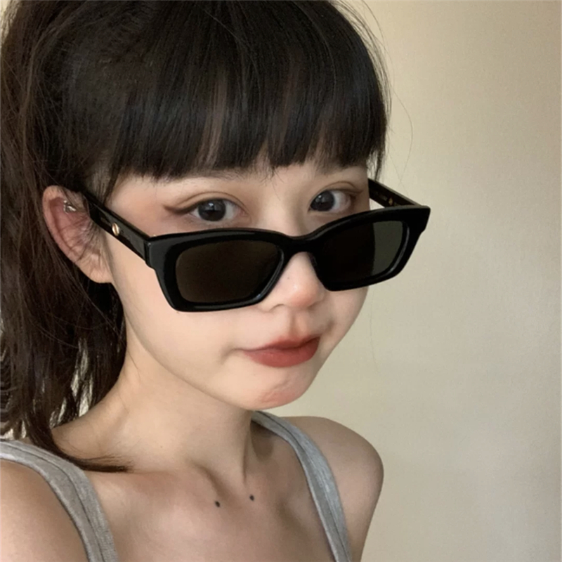 jennie同款网红墨镜少女ins复古欧美风太阳镜韩版潮蹦迪辣妹眼镜A1