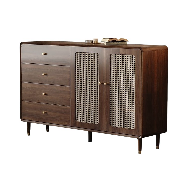 蕃蒂收纳柜二门四 抽 台高清大图