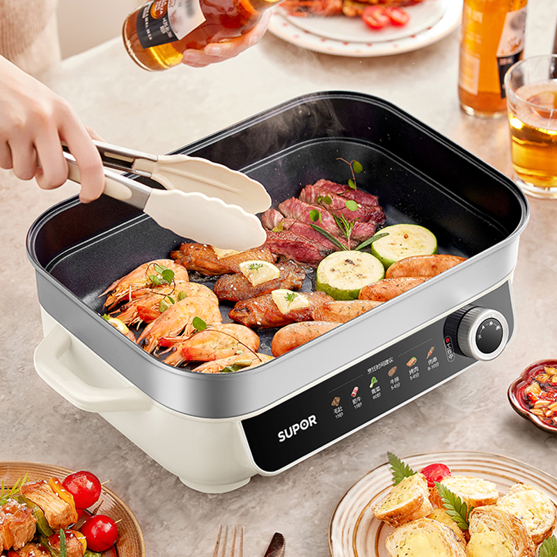 苏泊尔 H55FK139A 多功能料理锅 5.5L高清大图