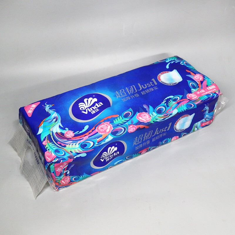 维达 超韧立体美有芯卷纸1800克 每提10卷*1提(新老包装随机发货)高清大图