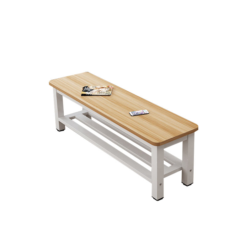 戴劲 钢木长条凳商场木凳浴室凳换鞋凳更衣室板凳坐凳 双层2.0米长