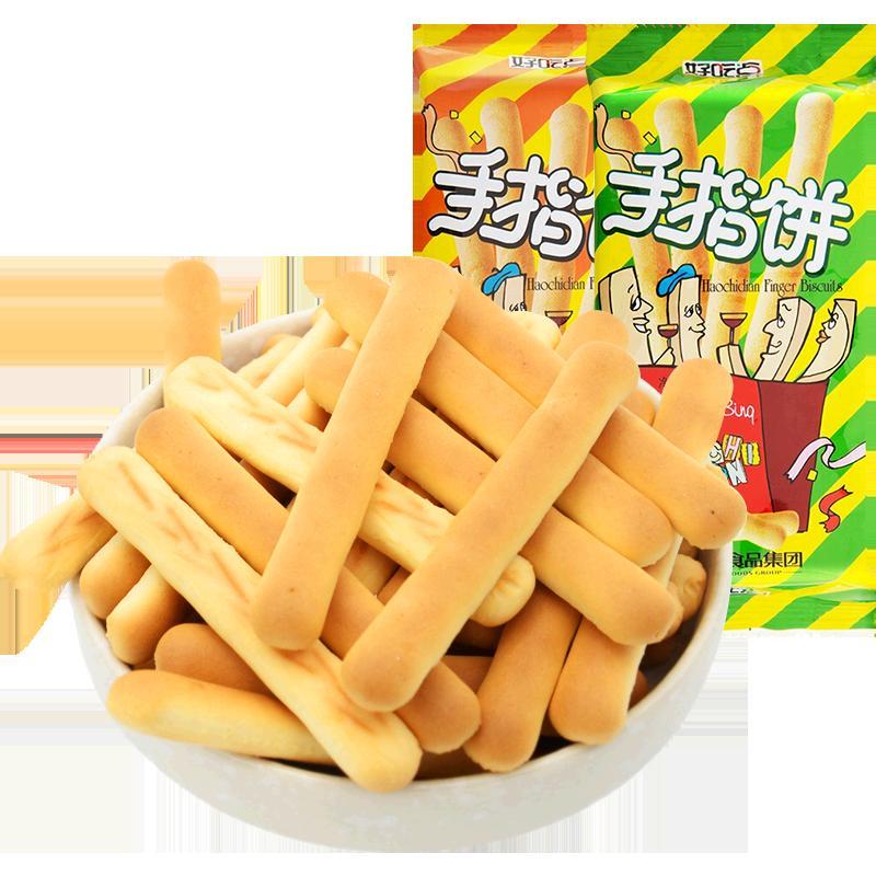 达利园 早餐手指饼干115gx1袋装 磨牙棒小孩小零食童年办公室休闲食品