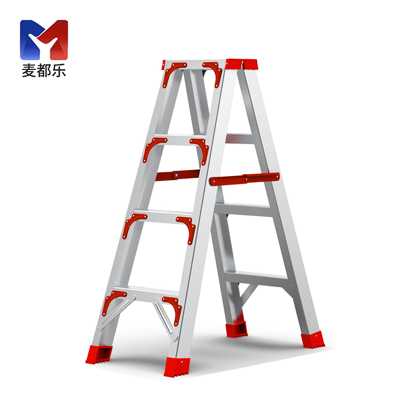 麦都乐 铝合金人字梯 1.0米/个高清大图
