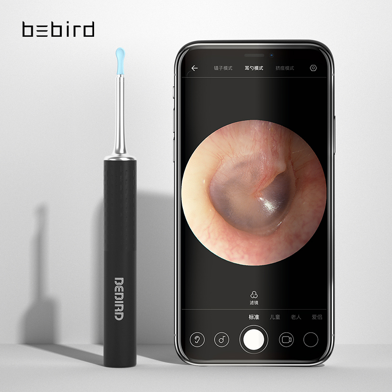 bebird智能可视采耳仪可视挖耳勺无线高清可视采耳棒发光掏耳勺掏耳朵神器工具套装P30 Pro Max