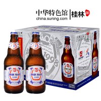 [中华特色]桂林馆 漓泉啤酒1998 整箱广西500ml*12桂林小瓶装纯生鲜啤酒 小度8度离泉听 华南