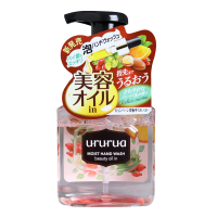 [玫瑰精华洗手液]COW BRAND 牛牌 ururua玫瑰精华美容液泡沫洗手液 220ml