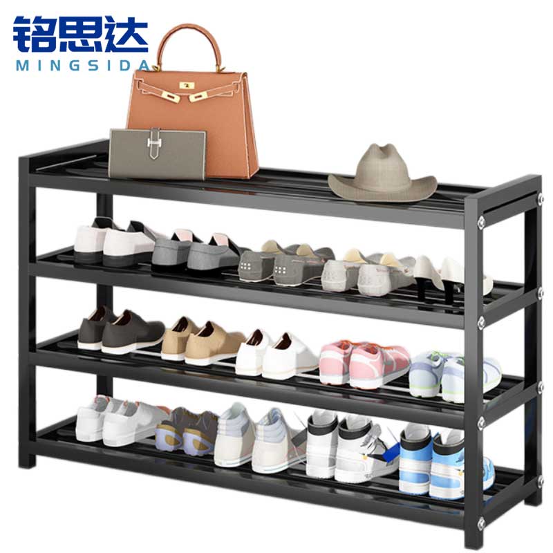 铭思达鞋架4层90cm个高清大图