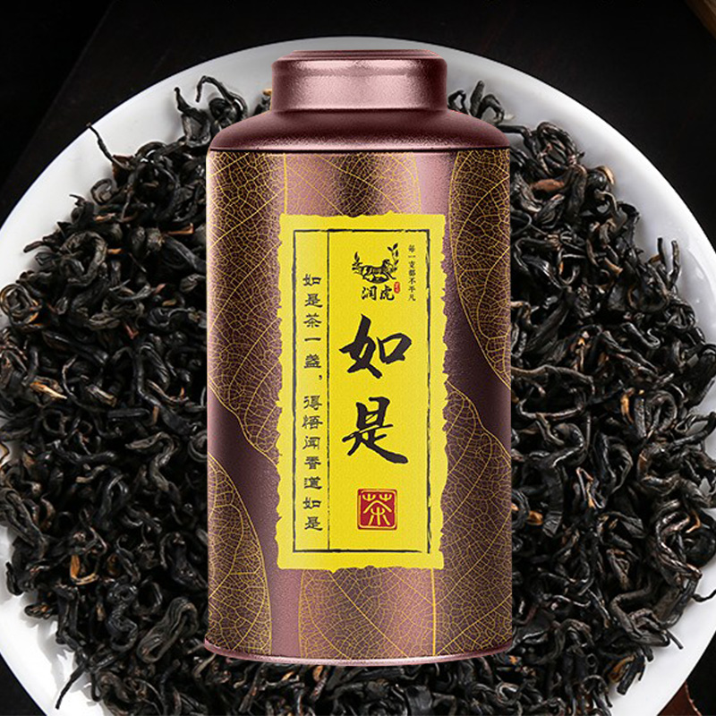 润虎茶叶祁红香螺一级祁门工夫红茶如是祁红香螺400g高清大图