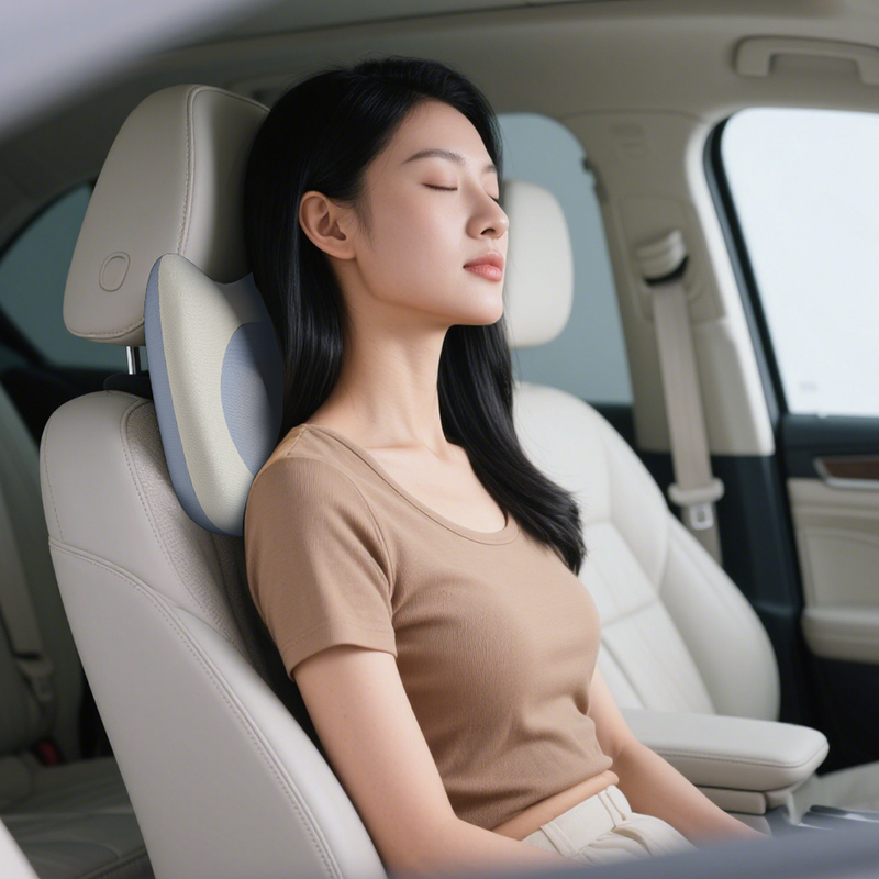 爱国者(aigo) 靠垫腰背部揉捏办公室按摩腰部背部按摩器 白色 ABAM-1801高清大图