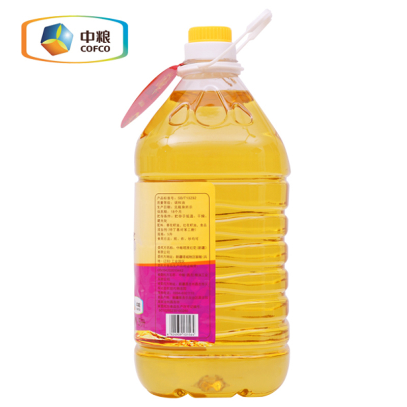 中粮 塔原 5L 红花调和油（单位： 桶）