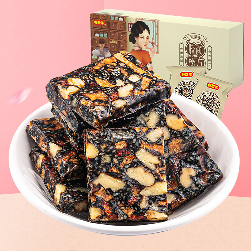 好想你阿胶糕即食阿胶红枣枸杞型300g/盒（节假日不发货）