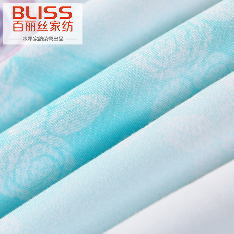 百丽丝(BLISS)水星家纺出品 清新印花新花栖夏被纤维被其他 床上用品空调被被子被芯