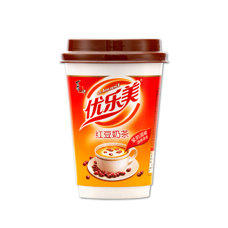 优乐美u.loveit 红豆奶茶 65g/杯