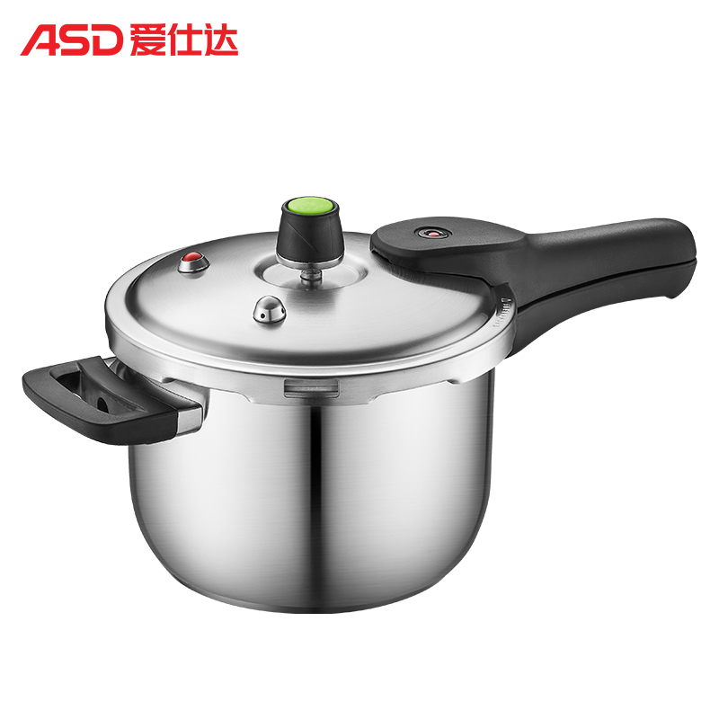 爱仕达(ASD) 锅具高压力锅 WG1824DN 24CM六保险304不锈钢 明火电磁炉通用 高压锅高清大图