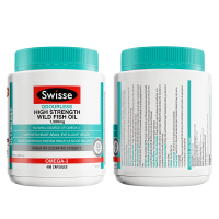 swisse澳洲进口软胶囊Omega-3 非鱼肝油成人中老年血脂血压 高浓度野生深海鱼油1500mg 400粒