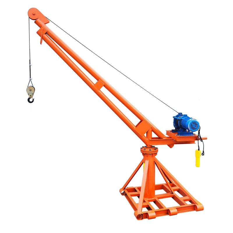 法耐吊机小型家用电动葫芦起重机支架吊粮吊砖机220v装修室外提升机