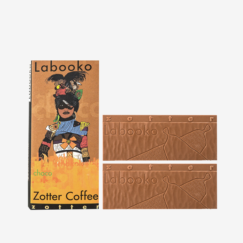 Zotter“珍得咖啡”双片系列巧克力70g
