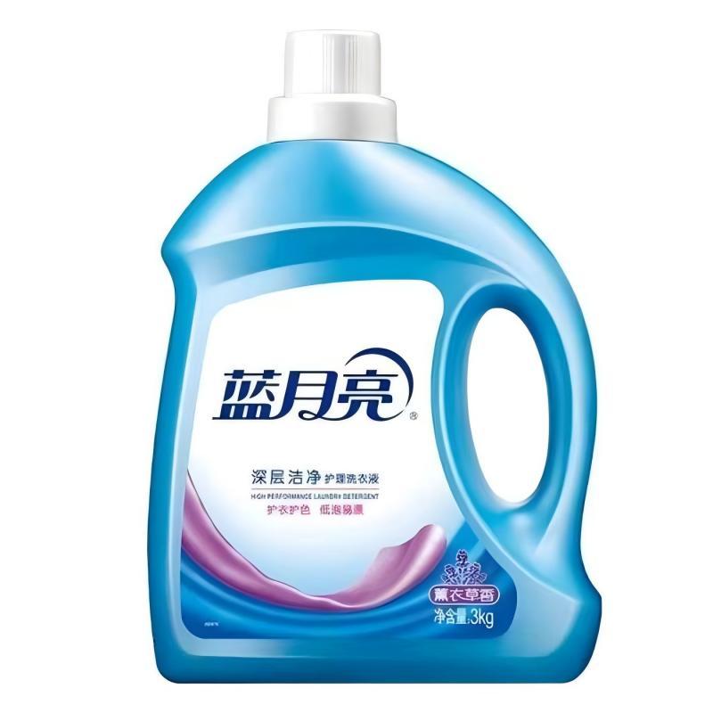 蓝月亮薰衣草洁净洗衣液3kg/瓶