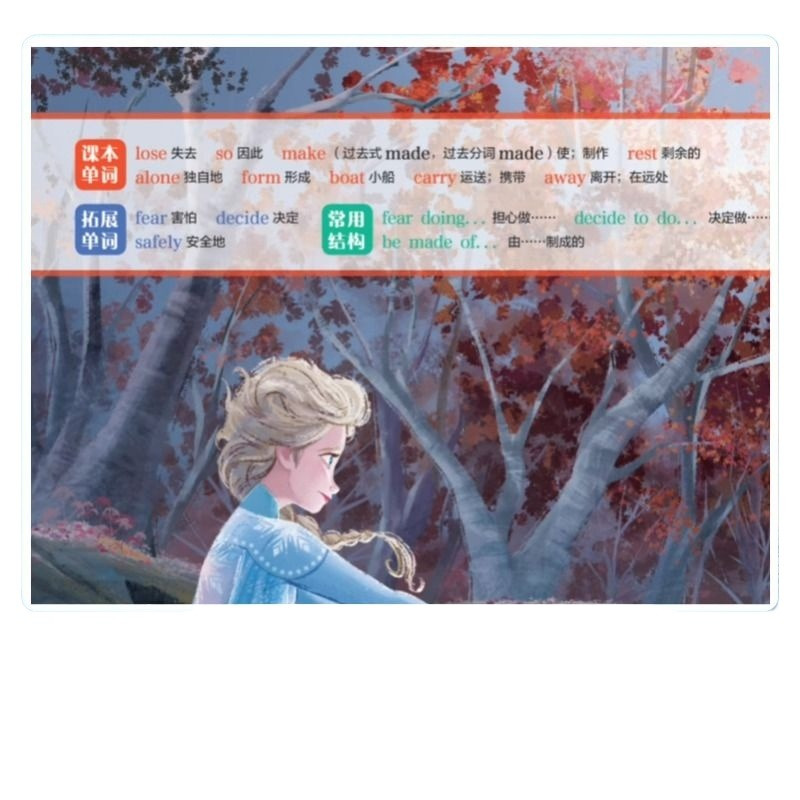 [中文版]白雪公主 [正版]迪士尼经典动画英文电影故事书任选疯狂动物城儿童启蒙英语分级阅读绘本一二三四五六年级小学生课外