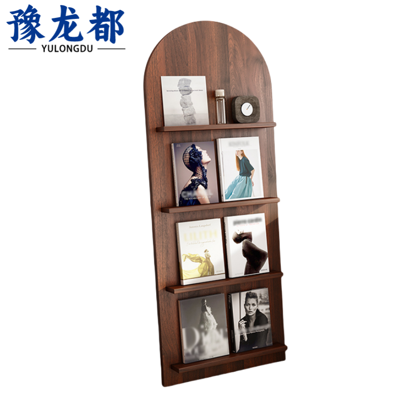 豫龙都书架胡桃个