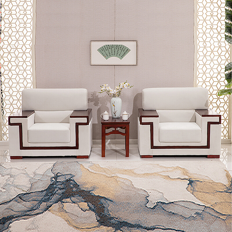 尔迈 办公家具办公茶几接待贵宾沙发配套茶几桌边几高清大图