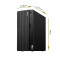 联想电脑ThinkCentre E77(无光驱) I5-10400-8G-256G-集显-W10 主机+19.5寸显示器