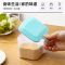 调料盒套装厨房用品用具调味盒调料罐佐料盒盐罐厨房收纳盒家用 桔红色1个