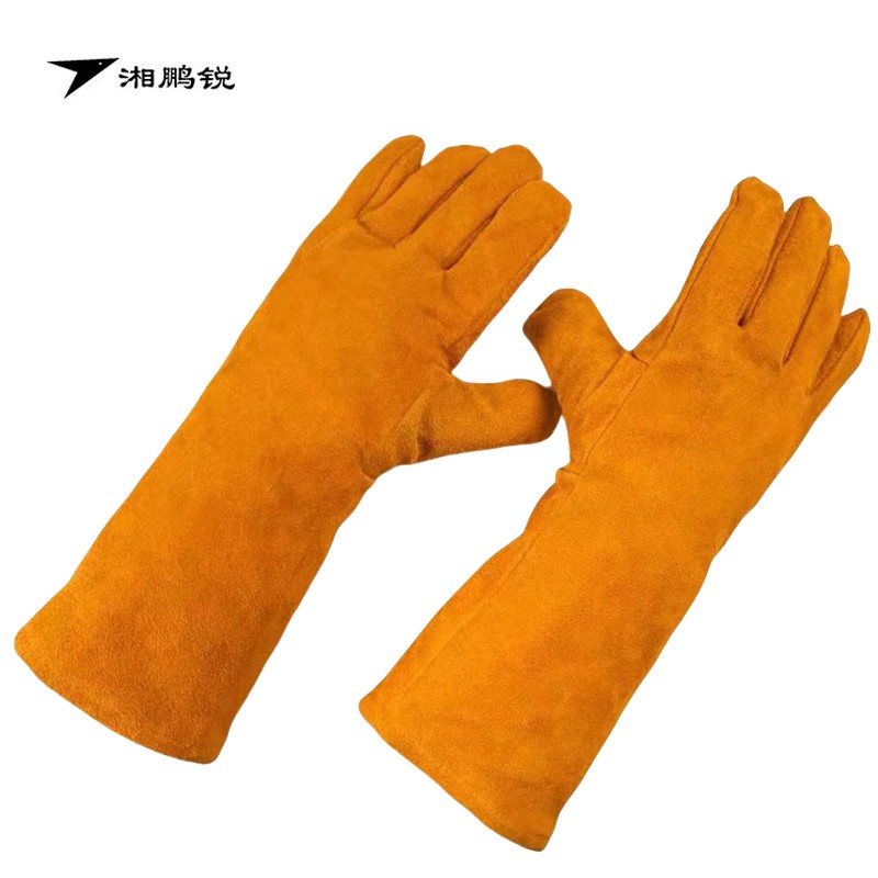 湘鹏锐 电焊手套 牛皮 双