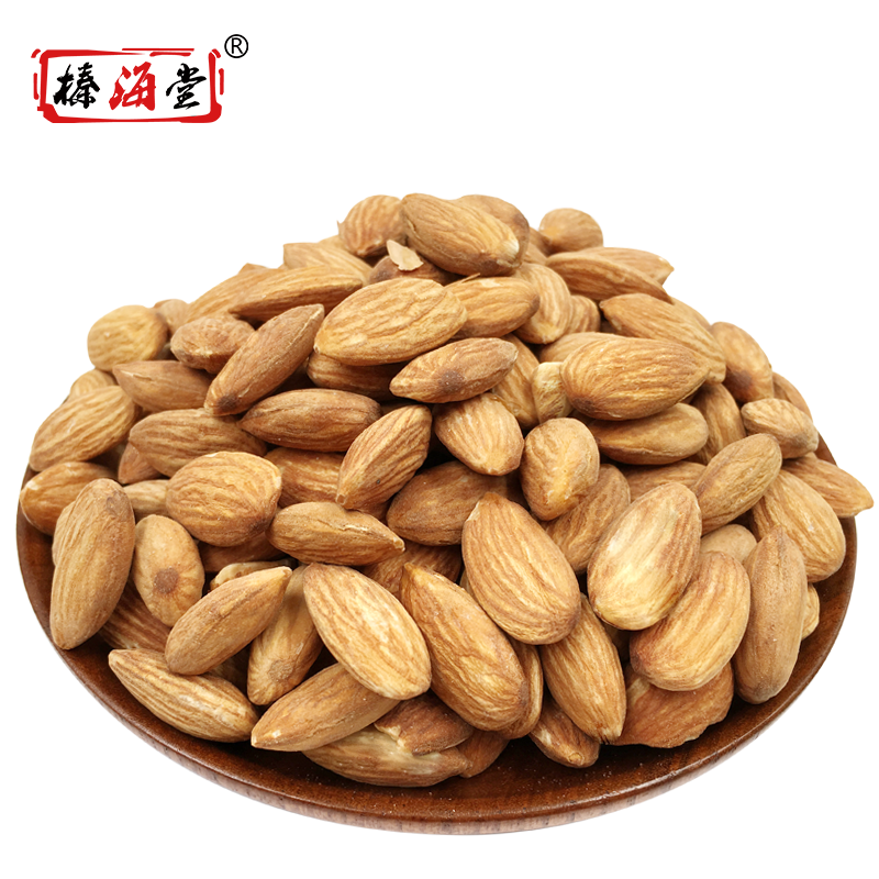 [榛海堂 扁桃仁100g]巴旦木仁办公室零食巴坦木原味熟巴达木大杏仁坚果炒货休闲零食特产小吃网红干果