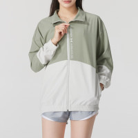 安德玛（Under Armour）官方女装外套 春夏新款运动服跑步训练健身透气立领宽松休闲夹克 1369890-504