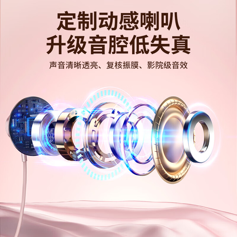 品存(picun)IP55级防尘防水小耳机智能降噪颈挂式超长续航耳机X5高清大图