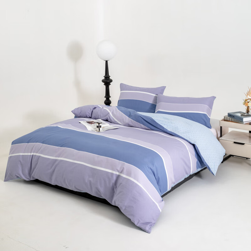 名都丽人 MDLR-A34 180*240cm 纯棉 单被套 (计价单位:件)白色高清大图