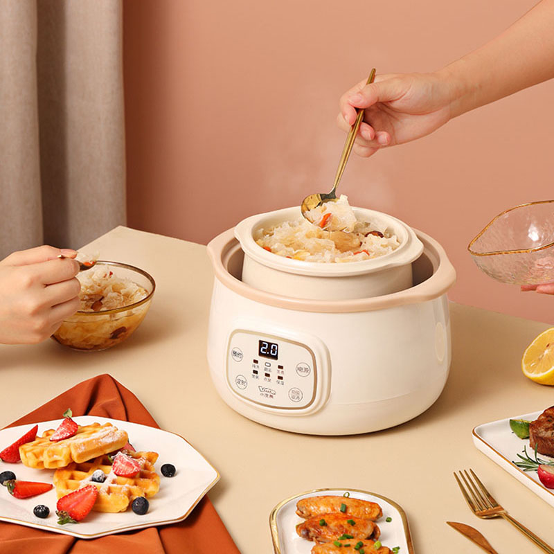 徕多电炖锅1.5L智能预约长效保温功能多样大容量基础款D1-K高清大图